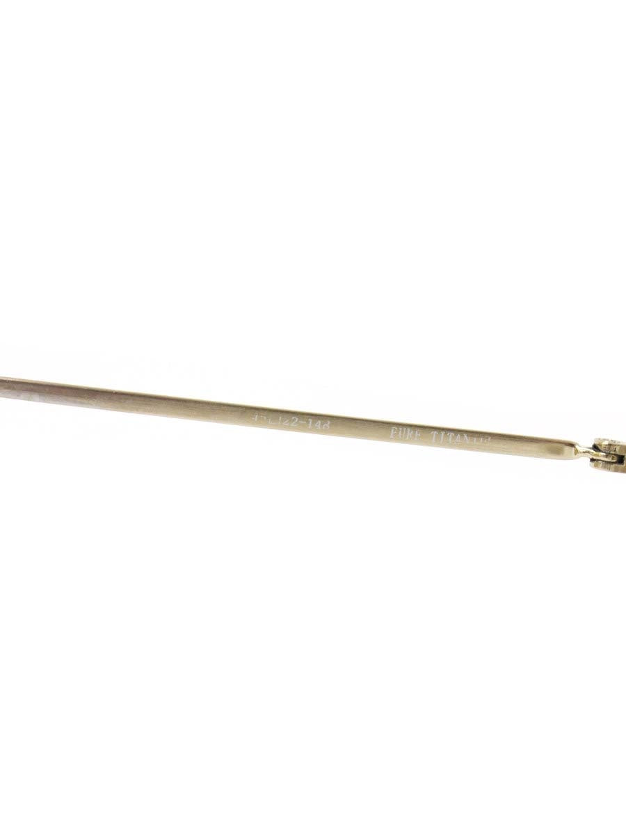 金子眼鏡 VINTAGE KV-111 メガネ ゴールド チタンフレーム フルリム オーバル ITG4AYTWKGNK 【SALE】