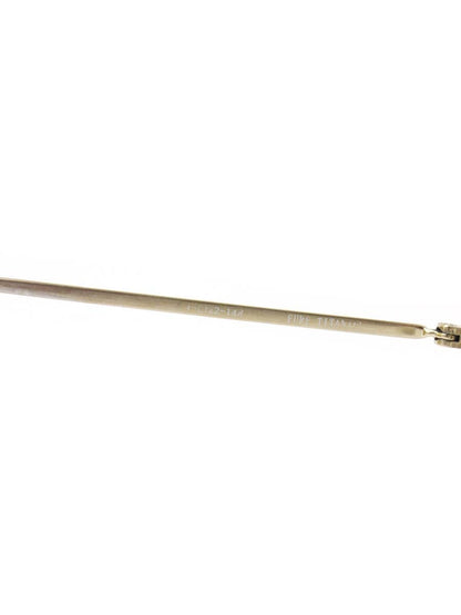 金子眼鏡 VINTAGE KV-111 メガネ ゴールド チタンフレーム フルリム オーバル ITG4AYTWKGNK 【SALE】