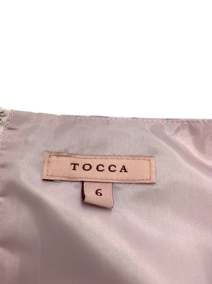 トッカ BOUQUT OF PINK ドレス OPTOGS0130 ワンピース 6 ピンク フラワープリント ITF52RQSSHLK