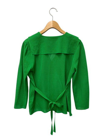 エムズグレイシー 118318 40 グリーン カーディガン ITQAU2IZ5COC