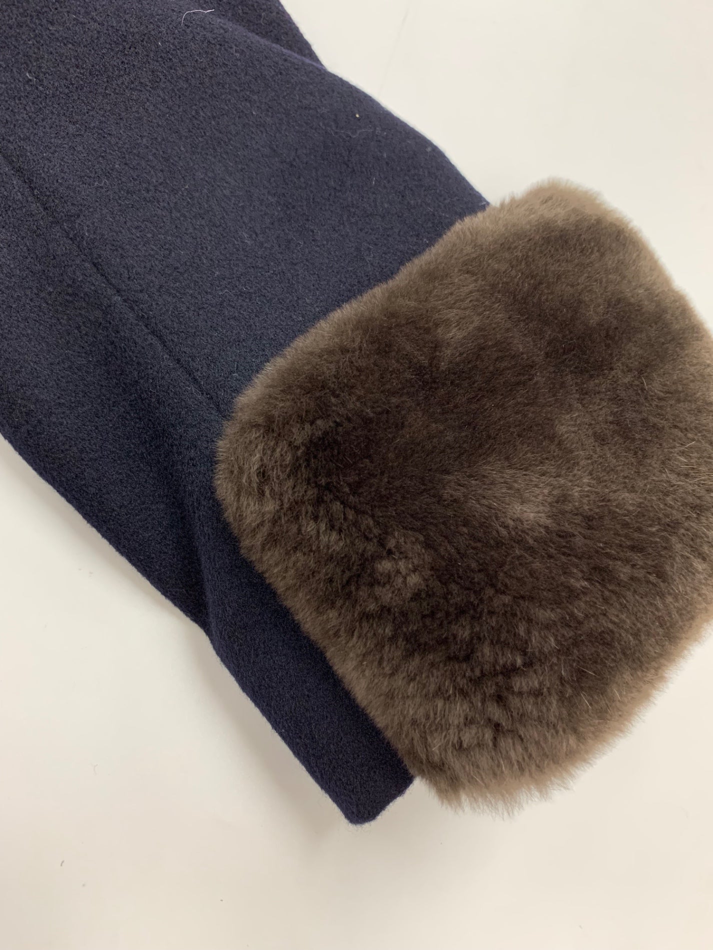 フォクシーブティック Coat Slender Shape 34820 コート 38 ネイビー ヌートリアファー ITLJDX2FNEDT