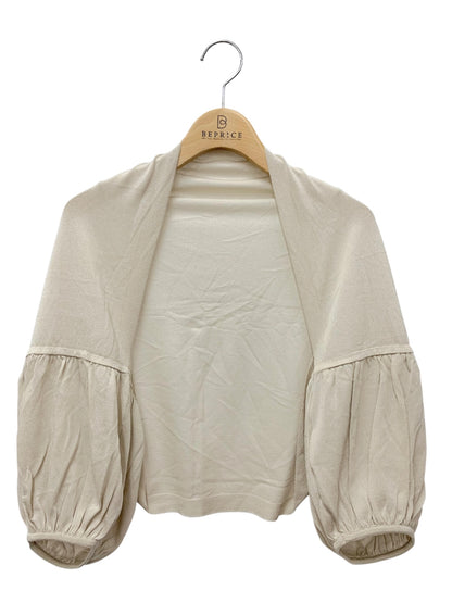 フォクシーブティック Bon Bon 42195 ボレロ F ベージュ パフスリーブ 2023年増産品 ITL65SM1L4C4