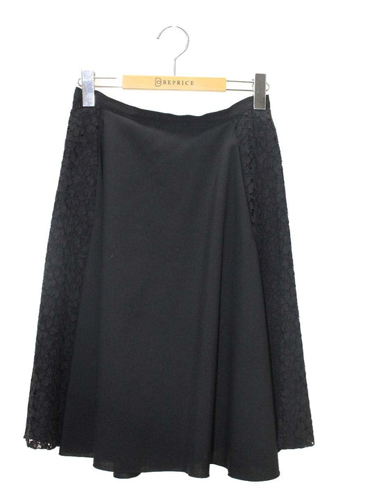 フォクシーブティック Parisienne パリジェンヌ 39321 スカート 38 ブラック レース ITKPBAP6EC0S