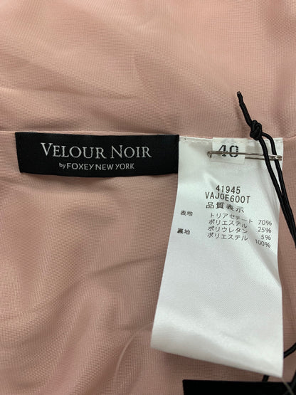 ベロアノワール by フォクシーニューヨーク Cardigan La Nuit 41945 カーディガン 40 ピンク 2024年増産品 ITML4VUUGJK8