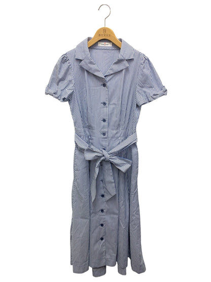 ギャラリービスコンティ 1128064 ワンピース 2 ブルー ストライプ IT4LPU01AAL8 【SALE】