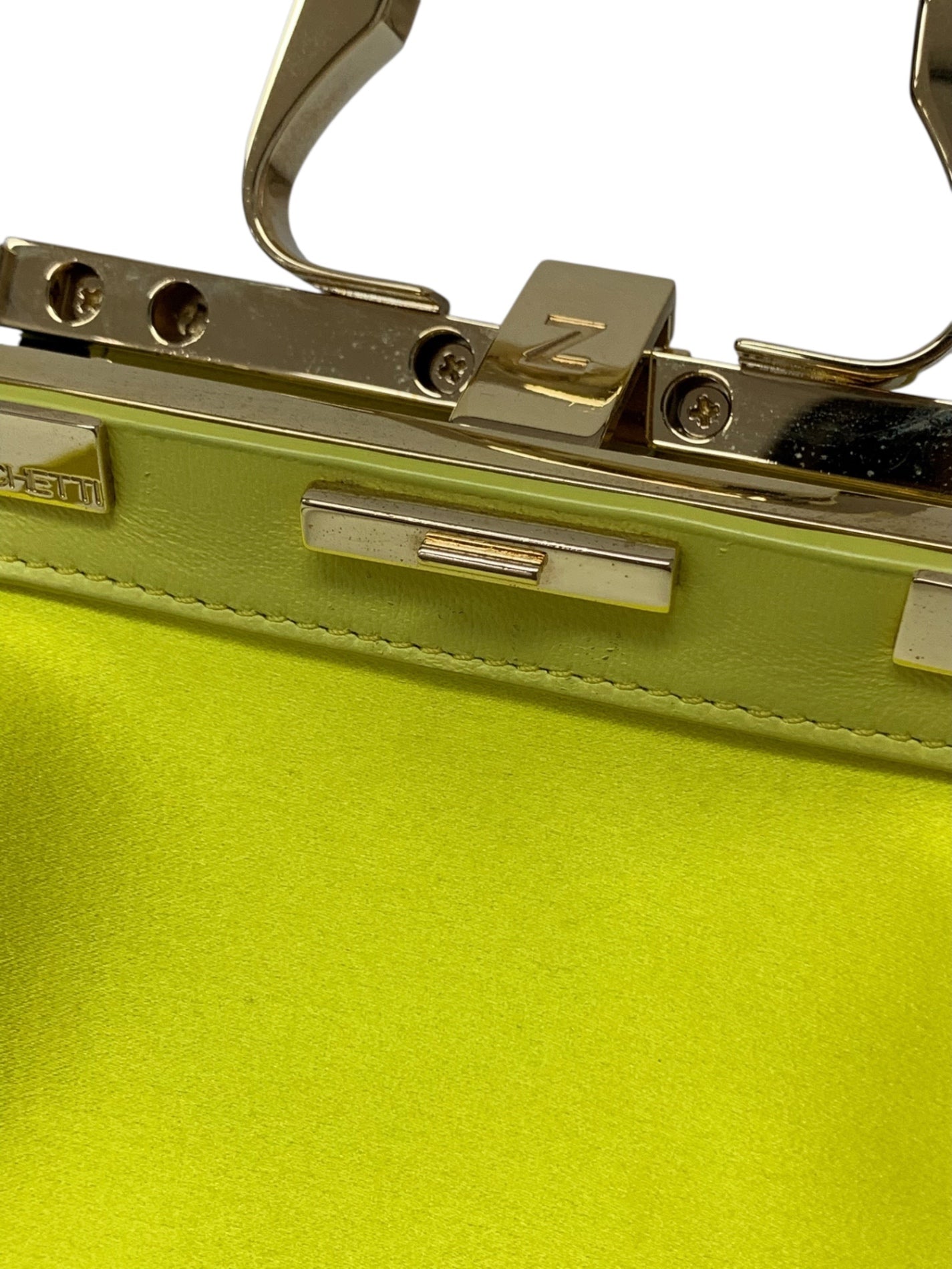 ザンチェッティ AMLETO MINI  41182010 ショルダーバッグ イエロー 2WAY ITNBI6AXZN6Y