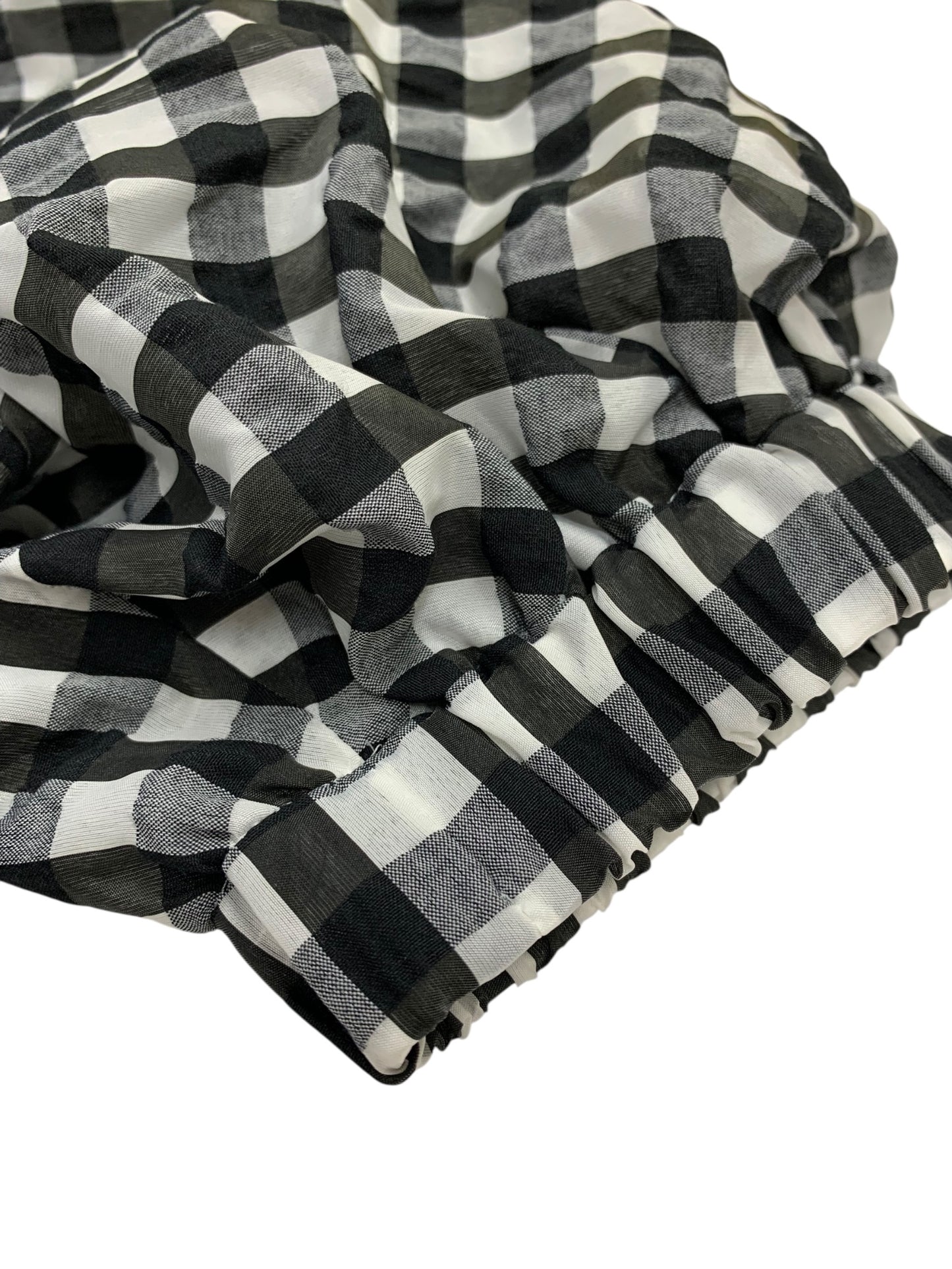 ルネ Gingham Check Dress 6536090 ドレス ワンピース 38 ブラック ギンガムチェック ITVYY5QG9Q34