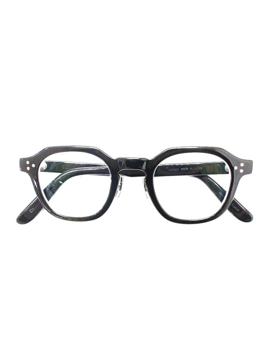 イエローズプラス GRANT メガネ ブラック セルフレーム フルリム ボストン ITTO8ULWUBCM