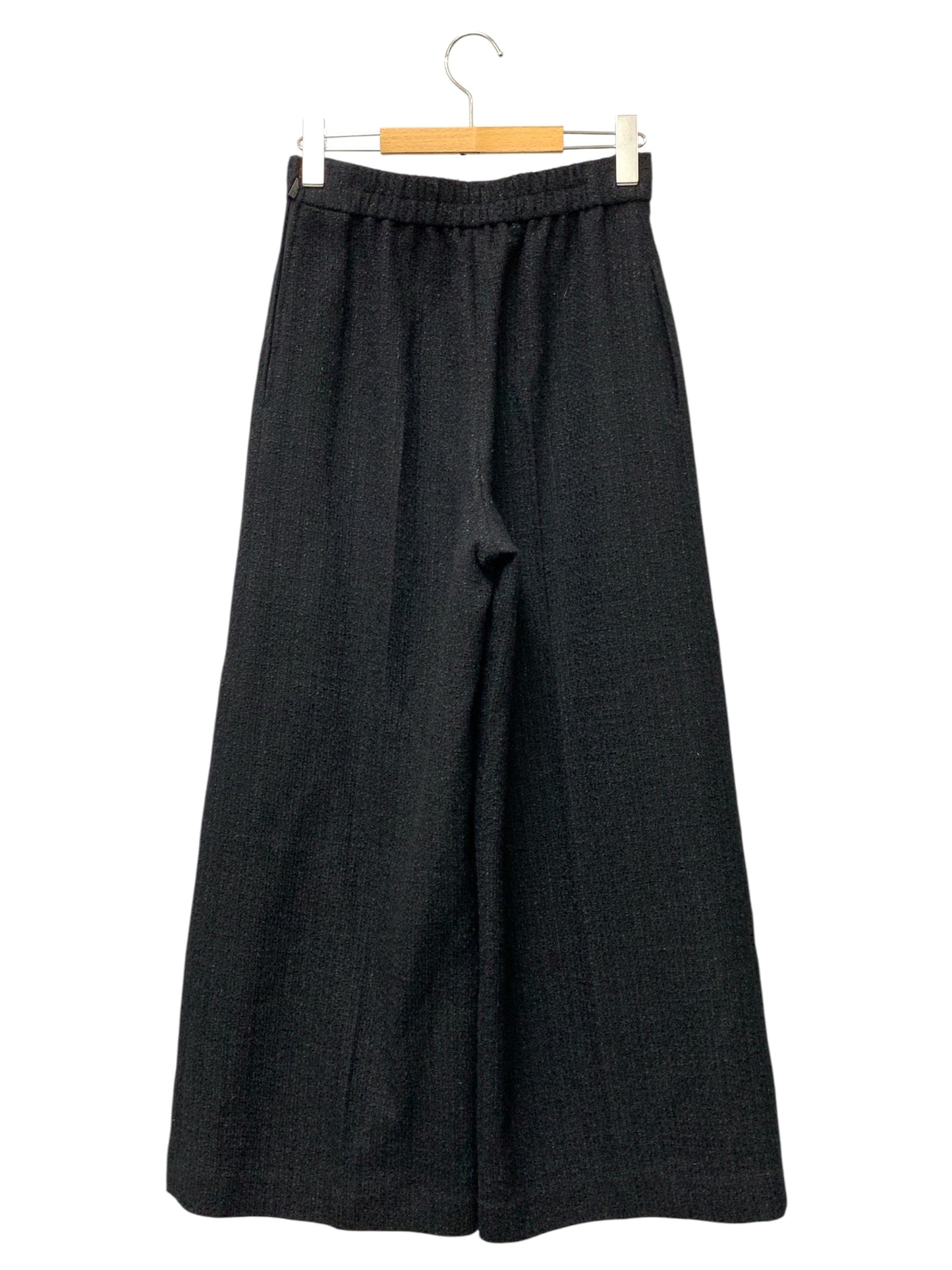 ルネ 6445011 パンツ 36 ブラック ツイード IT53L3YJ2UJ4
