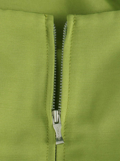 セルフォード CWF0201020 ワンピース 38 グリーン タック フレア IT73PF7XJ8EU