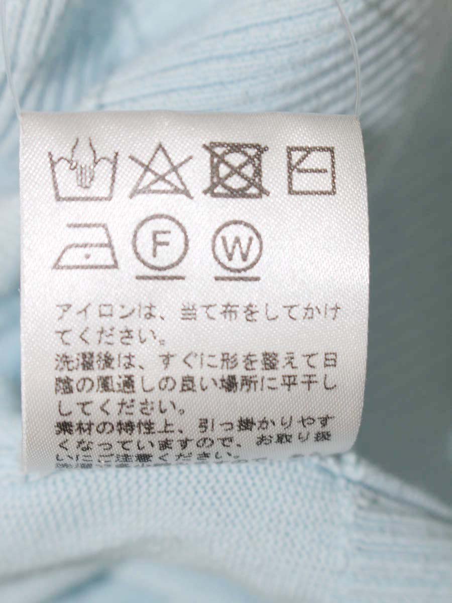 アカネ ウツノミヤ SAL-FK13-1002 カーディガン F ブルー パフスリーブ ITNYEQLWJRS8