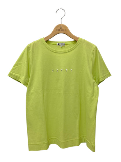 スタジオピッコーネ P959508 アンサンブル 40 ライトグリーン カーディガン カットソー ビジュー ストーン ITQ9PJD315UF