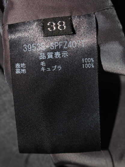 フォクシーブティック 39535 パンツ 38 グレー ウール ワイド IT67QPIO7E8S