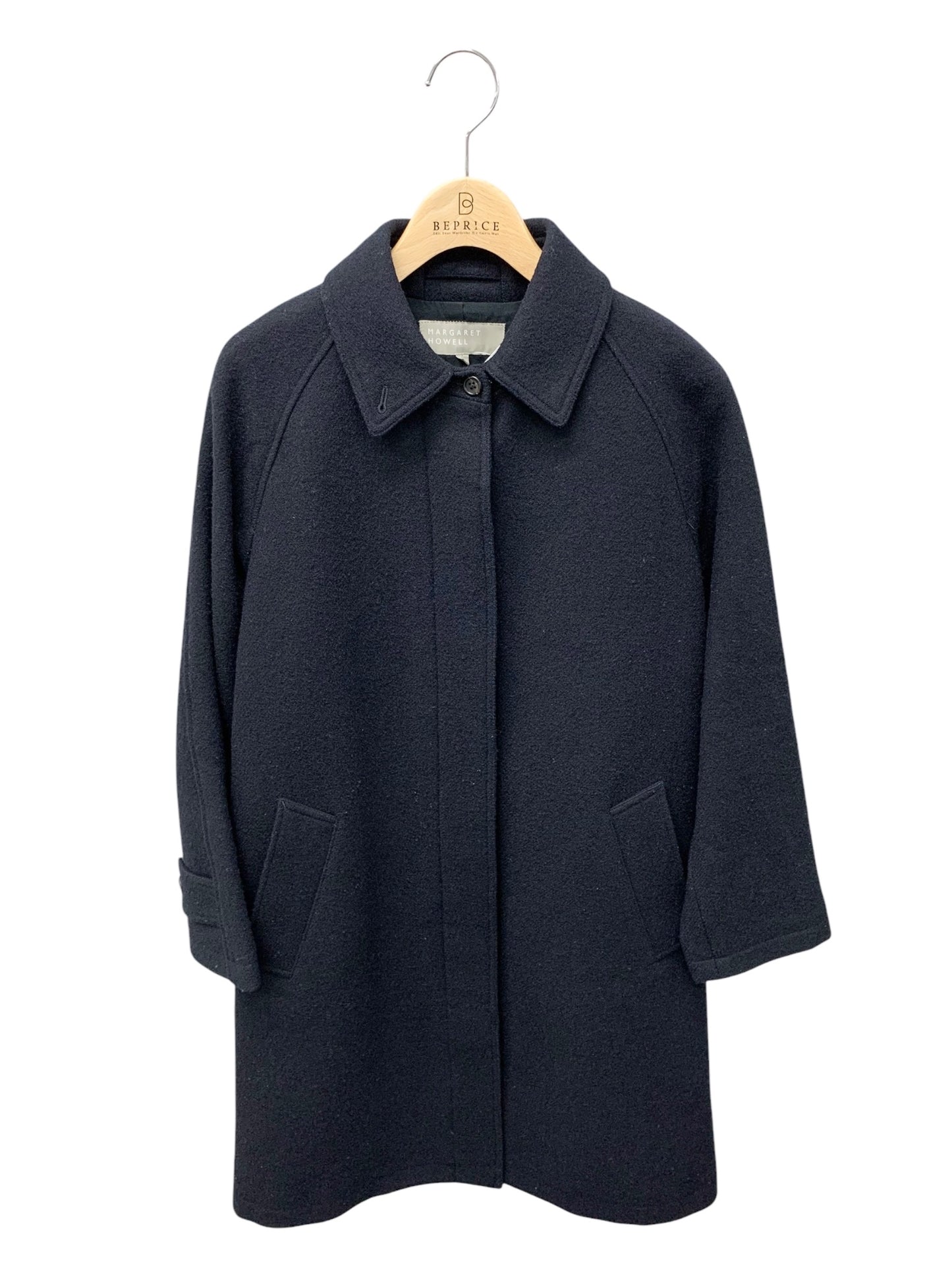 マーガレットハウエル 578-212310 コート 2 ネイビー ウール ITQB9WV46DO4