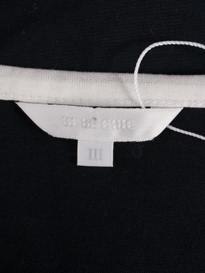 トゥービーシック W5P01-326-29 カットソー 3 ネイビー フリル リボン ITDQT6BYK2G7