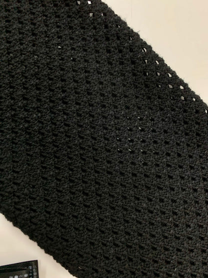 フォクシーブティック Cardigan Ellis 44408 カーディガン 40 ブラック アイレット柄 IT5GR5TQ0CVC