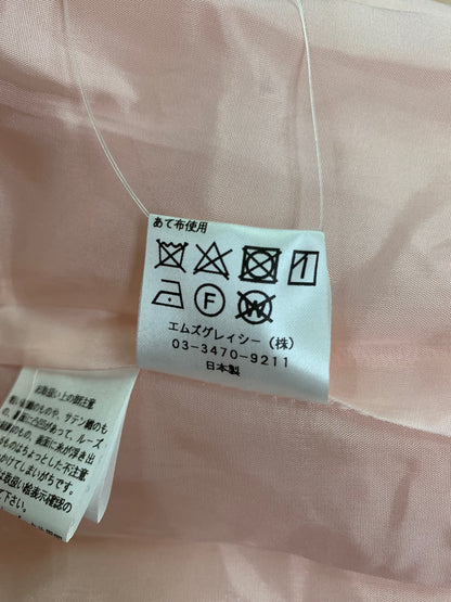 エムズグレイシー 721307 ワンピース 36 ピンク レース カットワーク IT117WTWVUBS