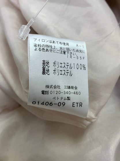 トゥービーシック W5J04-205-40 ワンピース 40 ベージュ フラワーモチーフ ITD3FEEB6D7K