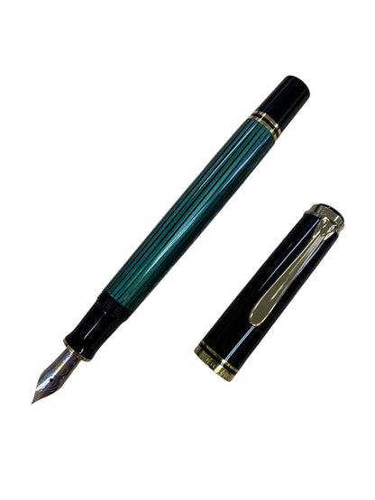 ペリカン 万年筆 スーベレーン M400 グリーン EF 14C 585 ITD1QWC8NTGE