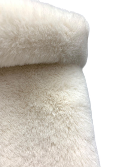 エムズグレイシー フェイクムートンコート 119606 38 ホワイト リバーシブル ITYSDT1XH7C8