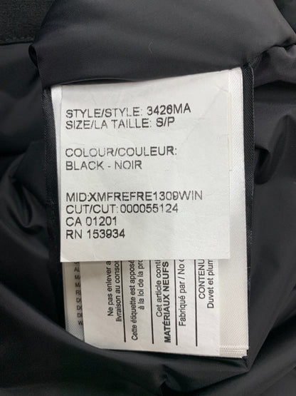 カナダグース Chateau Parka Fusion Fit Heritage シャトー 3426MA ダウンジャケット 175/88Y ブラック コヨーテファー ITQ00AU5NY2O