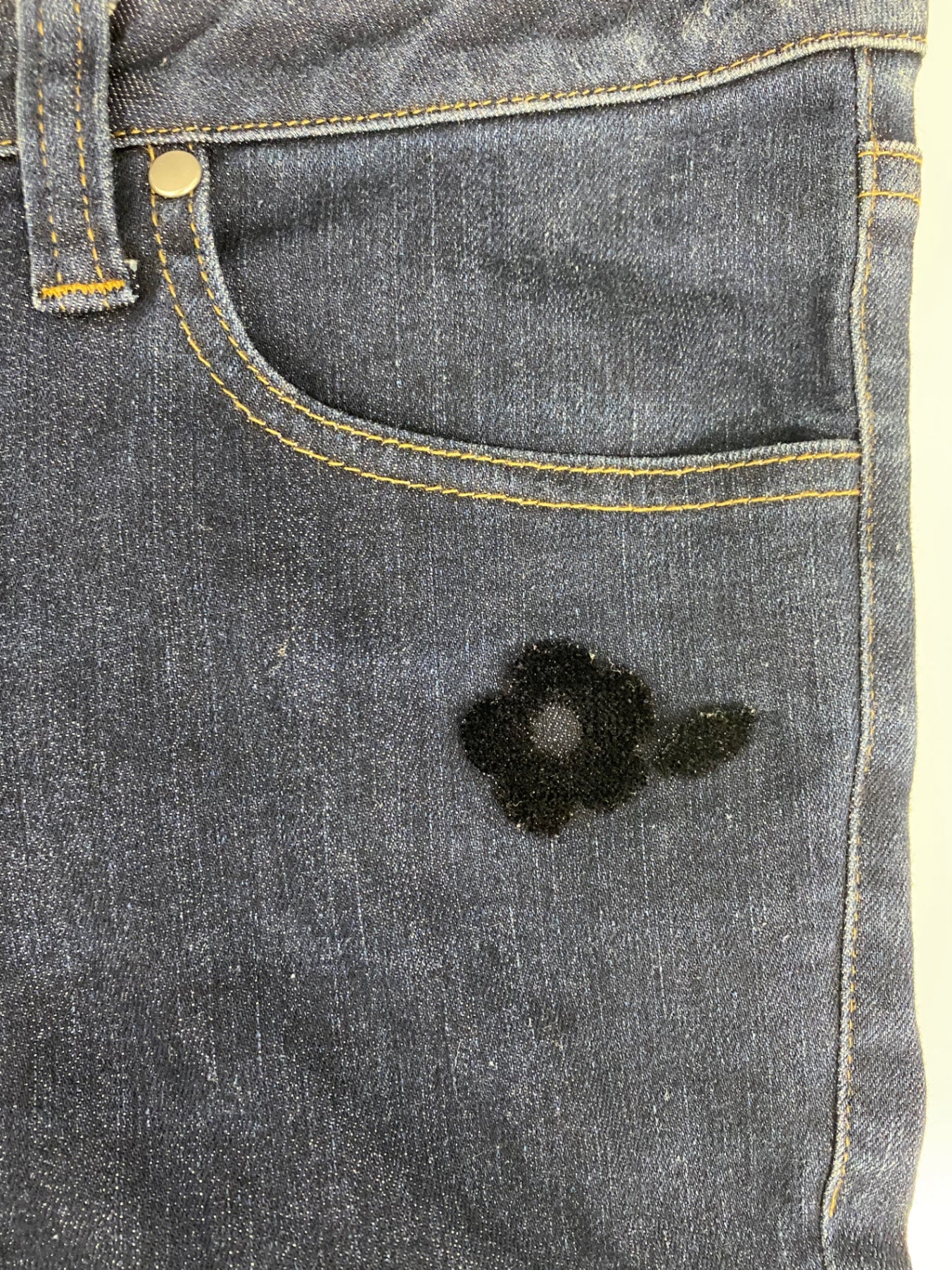 エムズグレイシー White Denim Pants 816511 デニムパンツ 36 ネイビー ITFZOUA5BFOQ