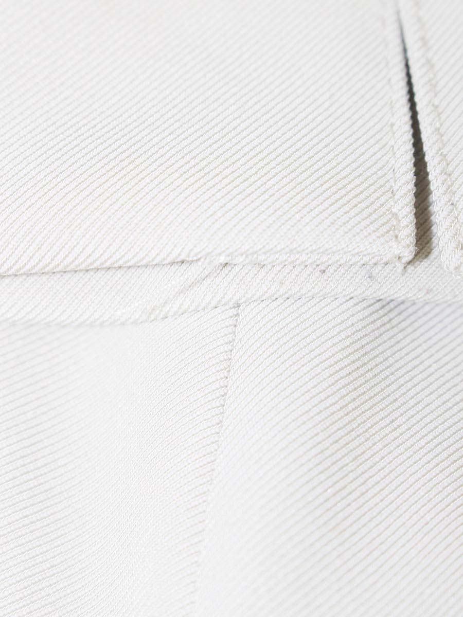 カデュネ 70177240 スラックス 38 ベージュ 裾スリット ITFYZWVZ0B3Q