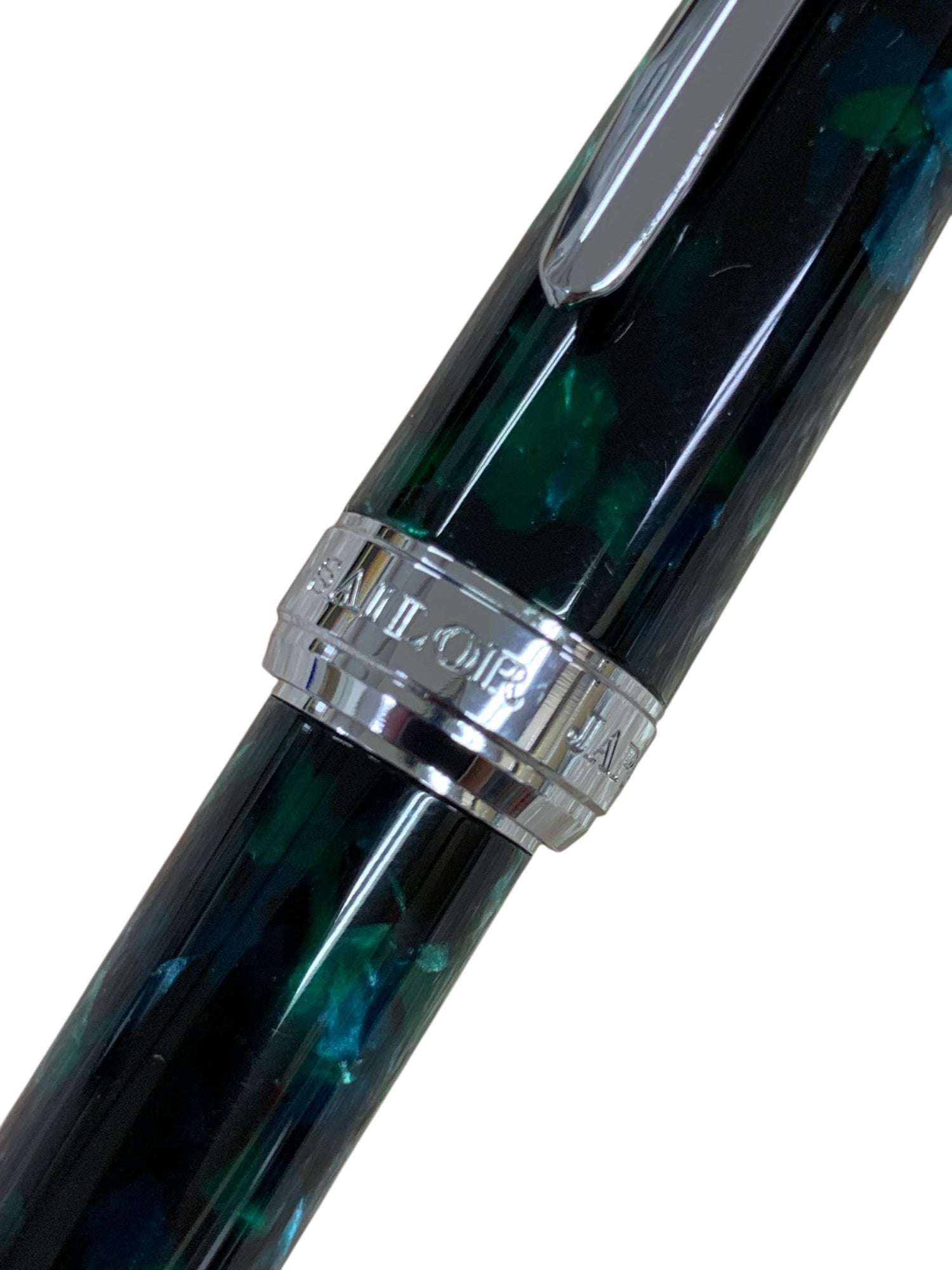 セーラー 万年筆 プロフィット モザイク グリーン M 14K 585 | 中古