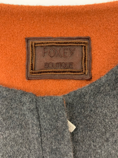 フォクシーブティック Coat Cashmere Poncho 40074 ショートコート F チャコール カシミヤ ITKZ8OW5JO3G 【SALE】