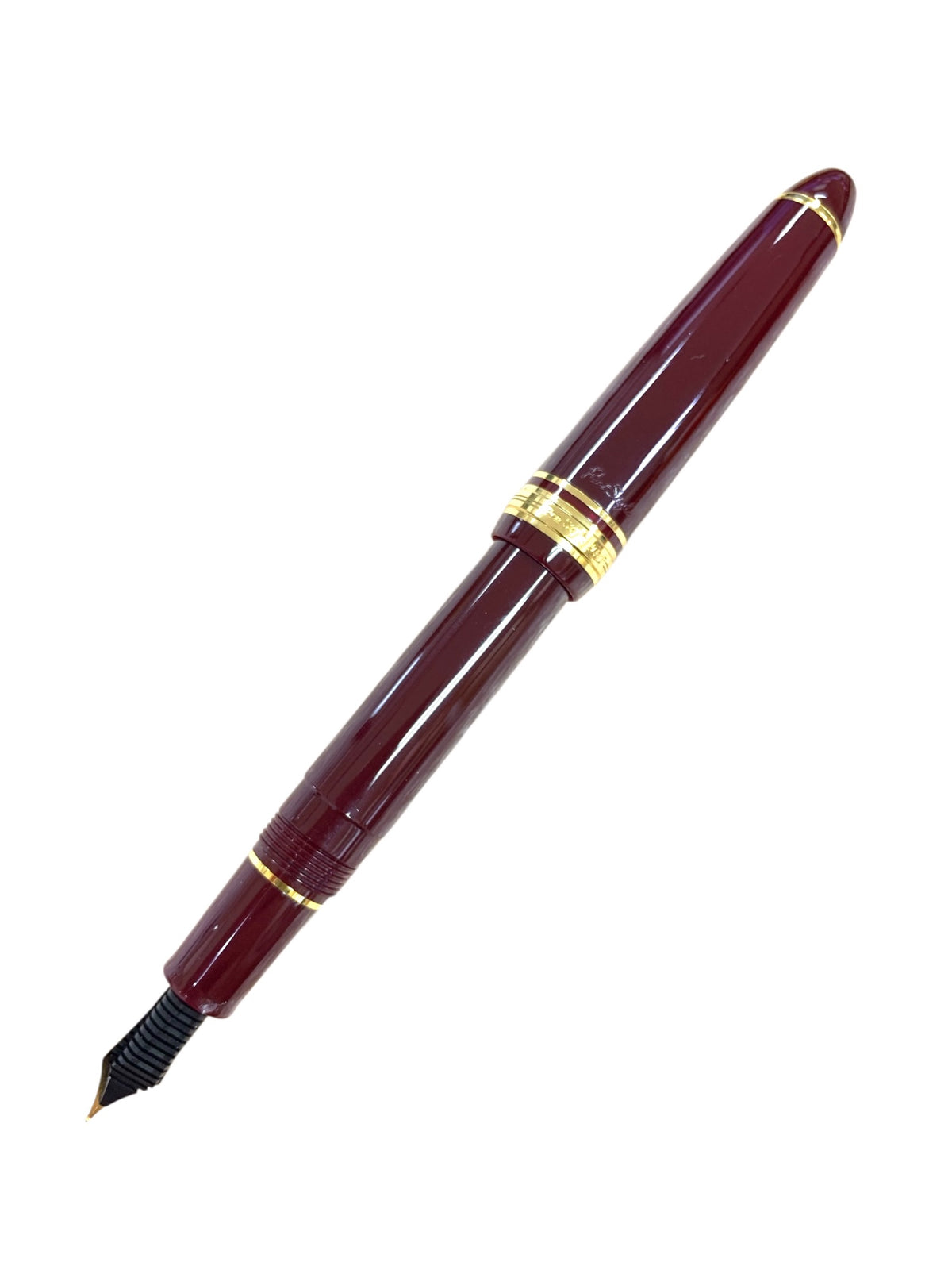 セーラー×ナガサワ文具センター 万年筆 Pen style DEN オリジナル プロフィットスタンダード マルン ワインレッド MF 14K ITGOJHOPHFBK