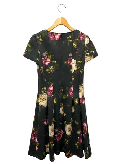 エムズグレイシー インクジェットフラワープリントドレス 111501 36 ブラック ITKTIOQY3T03