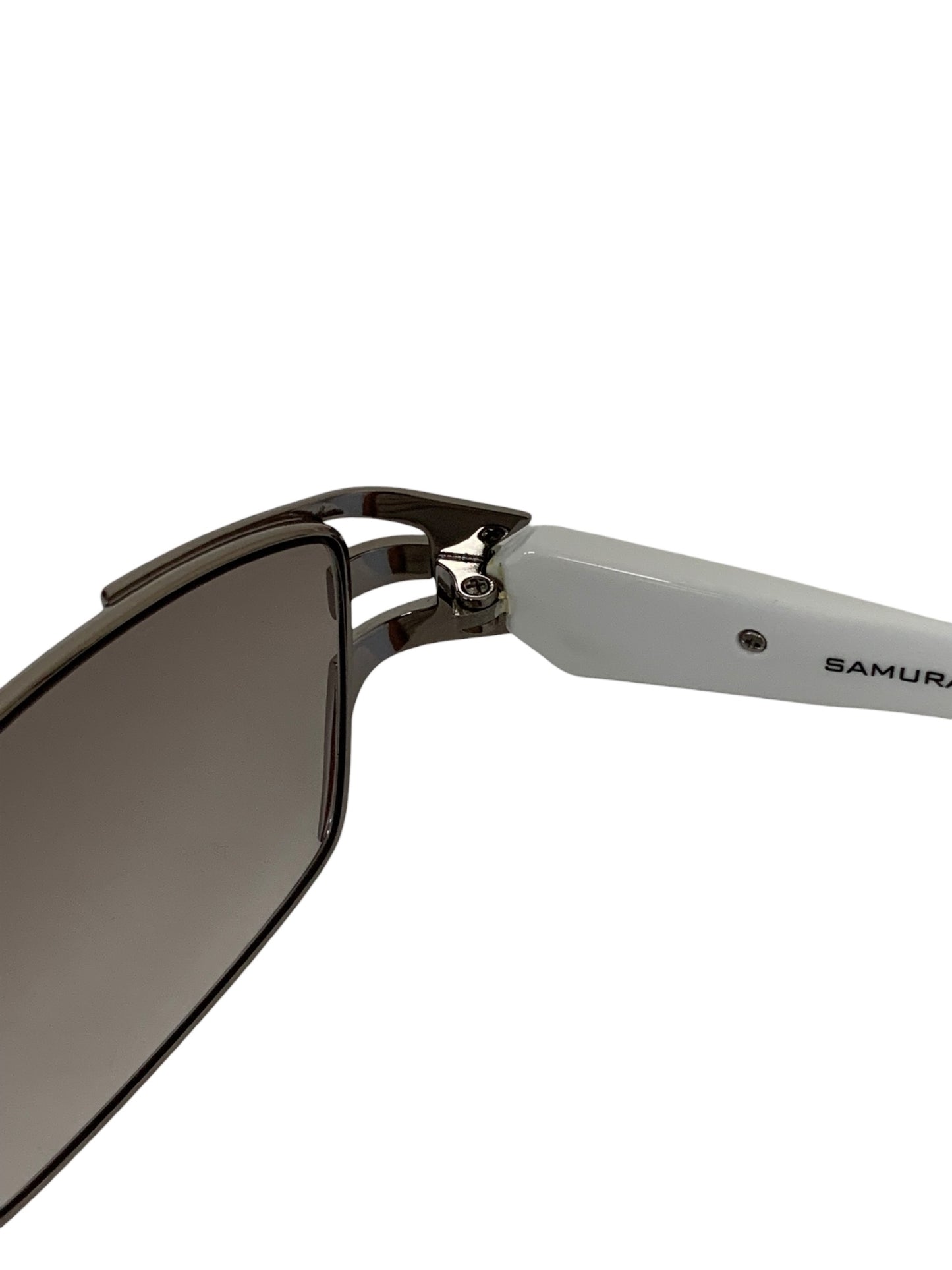 サムライ翔 SS-Y309 サングラス シルバー コンビフレーム スクエア ITB79UWF6R5K