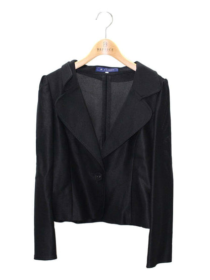 エムズグレイシー 624301 ジャケット 40 ブラック 1B サマー ITL1GUSK2G42