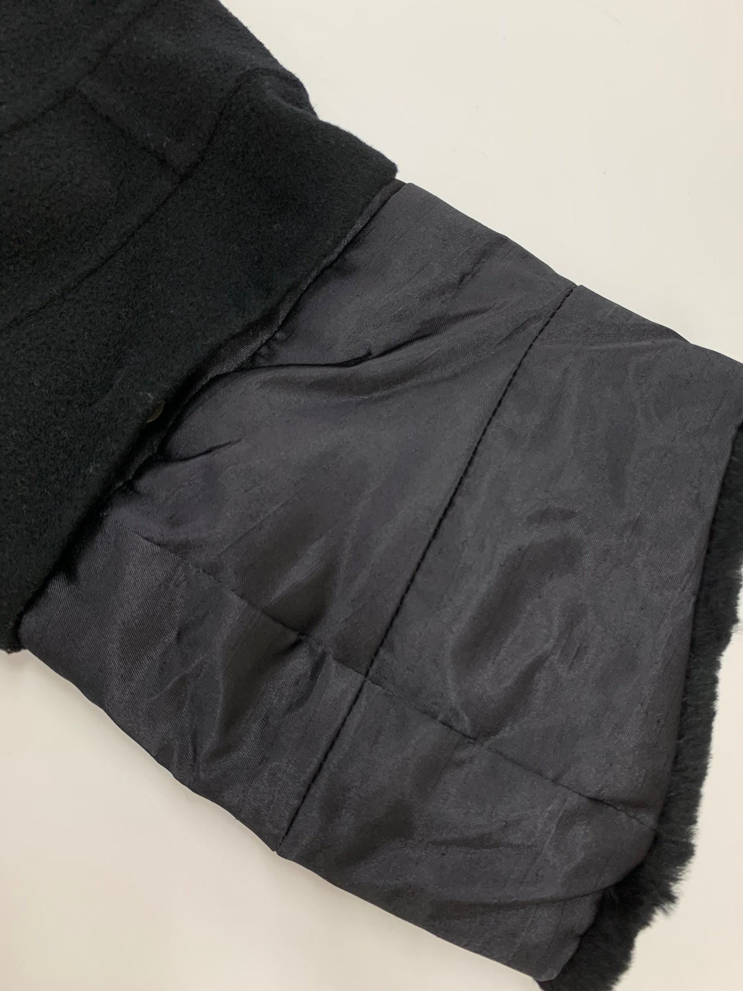 アドーア 531-250015 ジャケット 38 ブラック 2way ラビットファー ITLYLM90OBC7