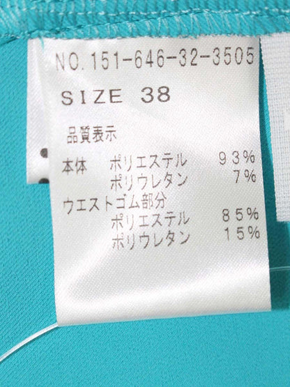 オフスタイル Jolie 151-646-32-3505 パンツ 38 グリーン テーパード ITNIYGF3LNJ8 【SALE】