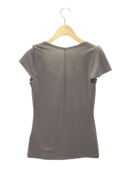 フォクシーニューヨーク Tuck Sleeve Top 27125 トップス カットソー 38 ブラウン IT31IHV7ABPF