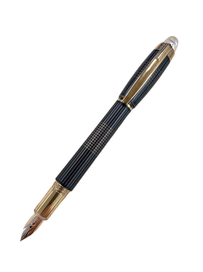 モンブラン スターウォーカー レッドゴールドメタル 万年筆 ブラック AU585 ITZS57BRPQ4W