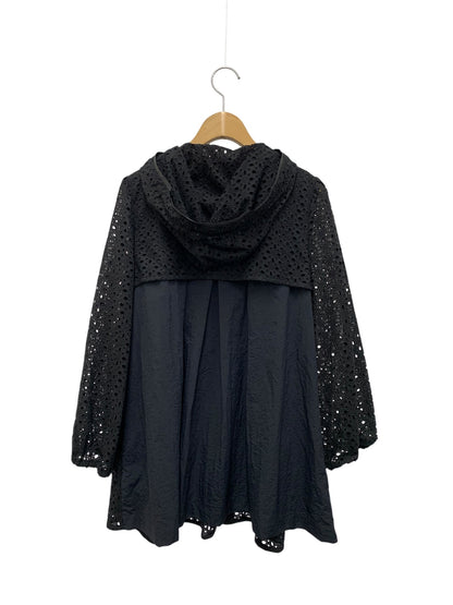 エムズグレイシー 514310 アウター 40 ネイビー レース フード 花 IT4WW1TTSBAU 【SALE】