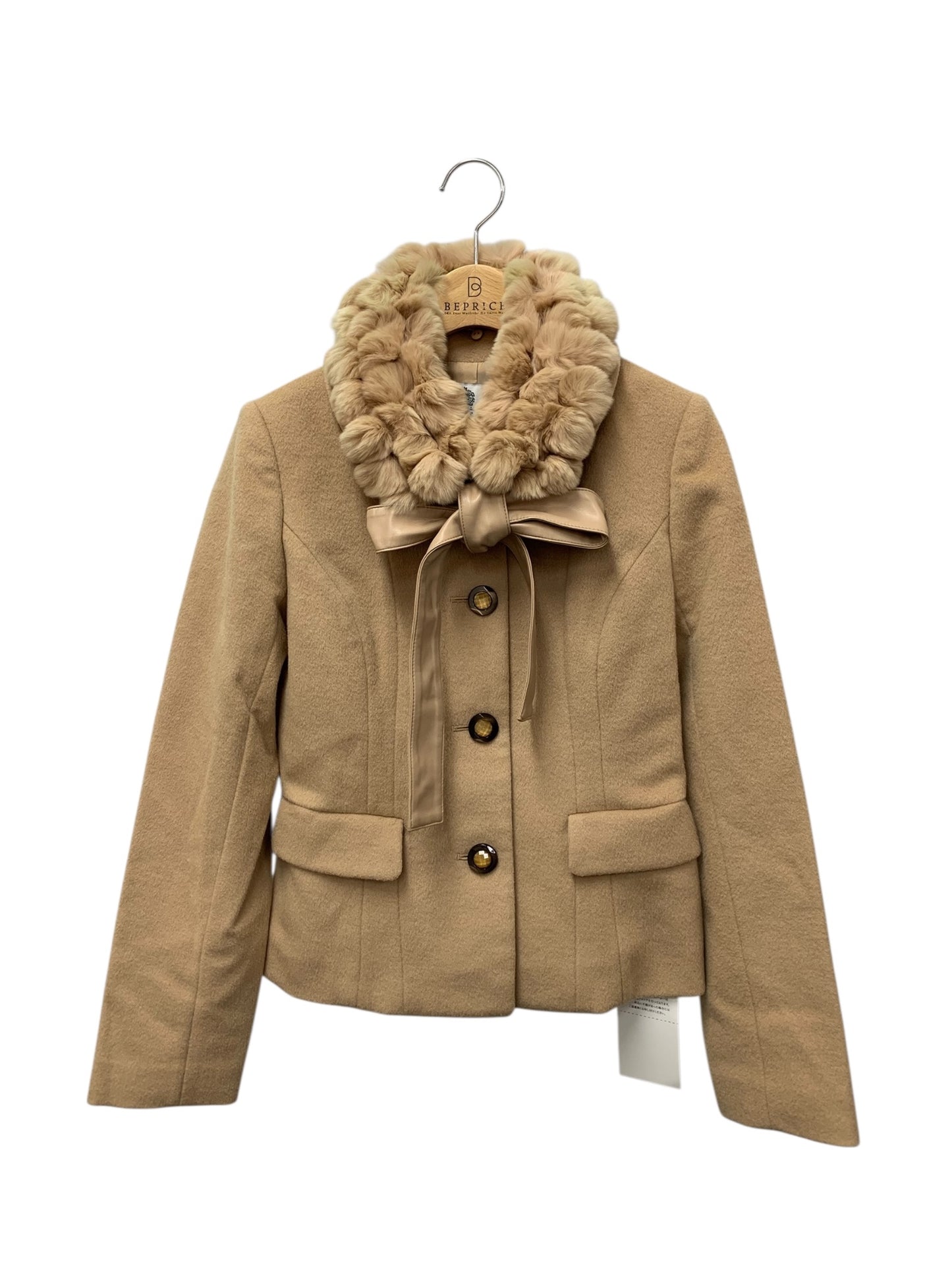 オースチンリード 1535-31526 セットアップ 36 ベージュ ウール ビジュー レッキスファー ITBRER2EOGKG