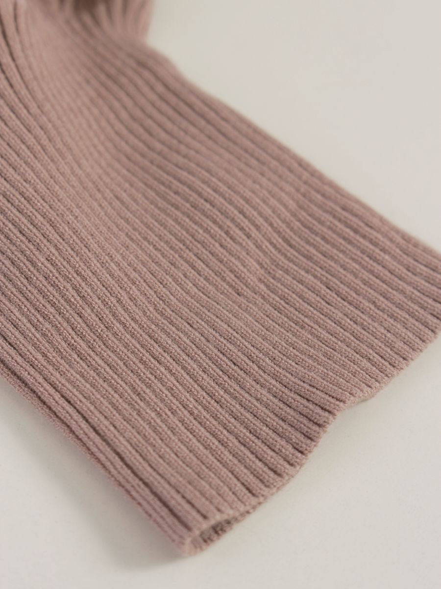 エムズグレイシー 118526 ワンピース 40 ブラウン ニット リボン IT00V6JBI00A