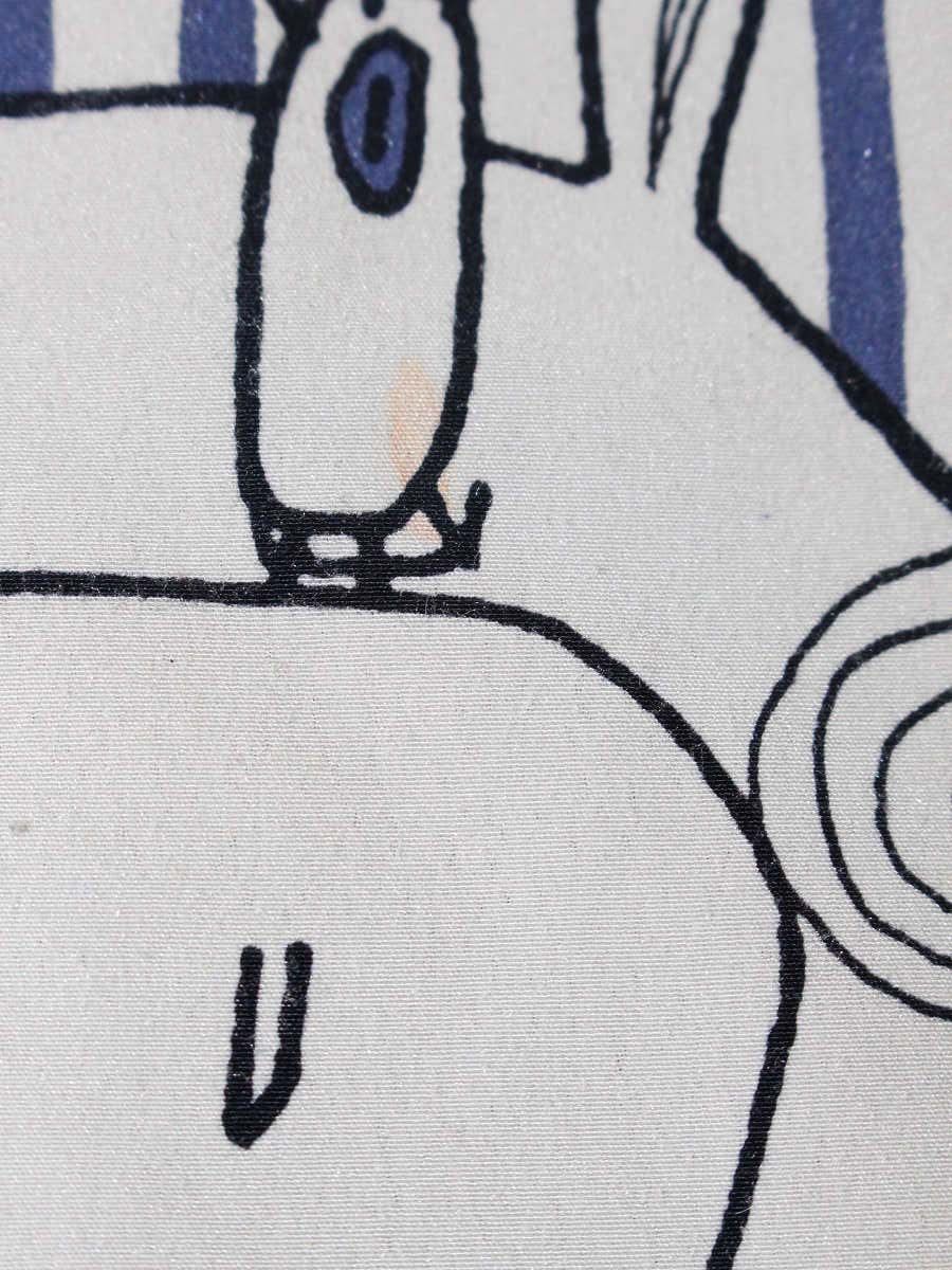 アルベロベロ 232141 チュニック F ネイビー ぶたさんモチーフ ストライプ ITW11V9BV192