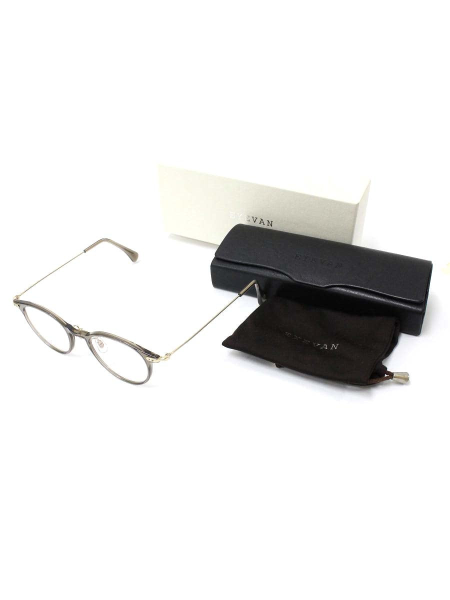 アイヴァン ロータス Lotus メガネ クリアブラウン/ゴールド ボストン ITW9NJ2BVRLI