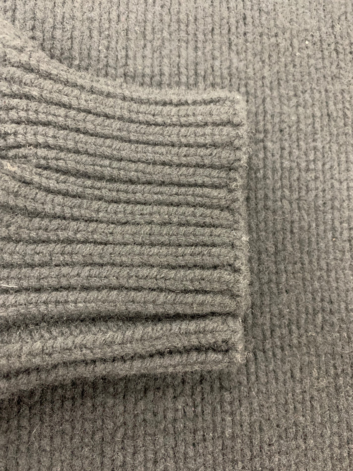 オーガ OHGA-1091 ニット Ｆ ブラック ウール IT9XAVGFF7VK