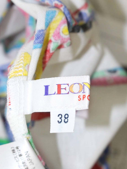 レオナールスポーツ 0538244 カットソー 38 ホワイト/マルチカラー リボン柄 IT9DB5CQEE9L