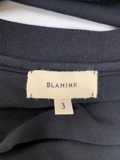 ブラミンク コットンクルーネックオーバースリーブTシャツ 7917-299-0026 3 ブラック IT72TUVIT7CS