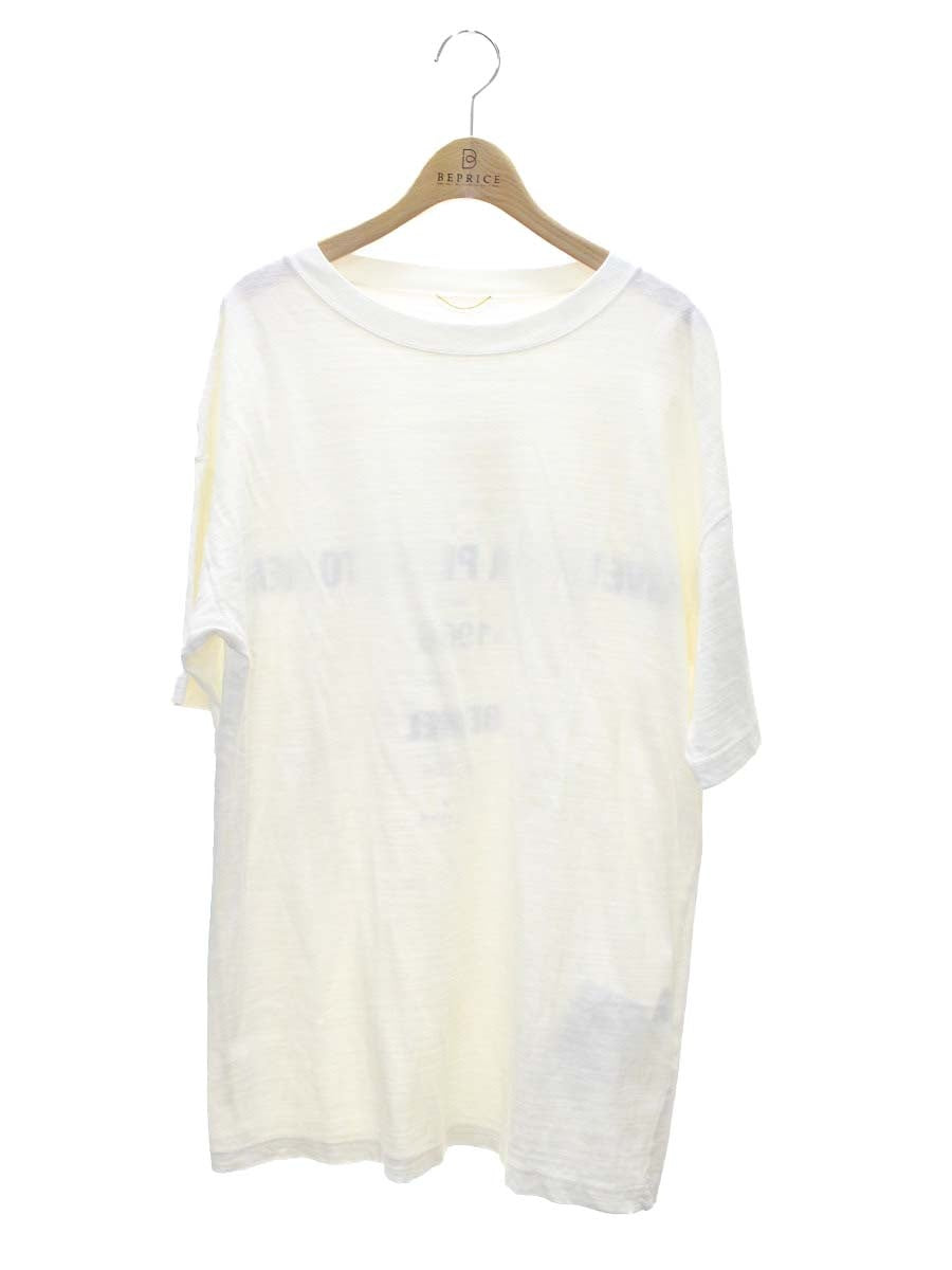 ドゥーズィエムクラス 21-070-500-7031-1-0 Tシャツ ホワイト バックプリント ITI6I1VOT2KG