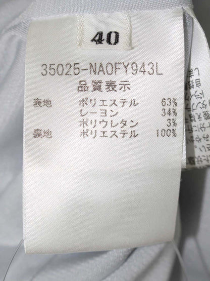 フォクシーニューヨーク ワンピース ダリア 35025 40 ブルー/グレー IT9UXNNZ9904