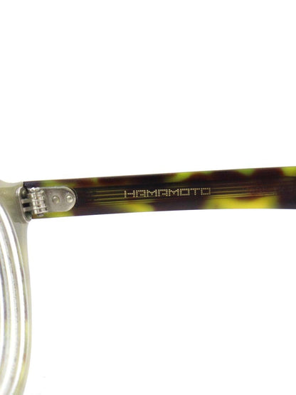 ハマモト HT-517 メガネ カーキグリーン セルフレーム フルリム ボストン ITSL29CBB4VD 【SALE】