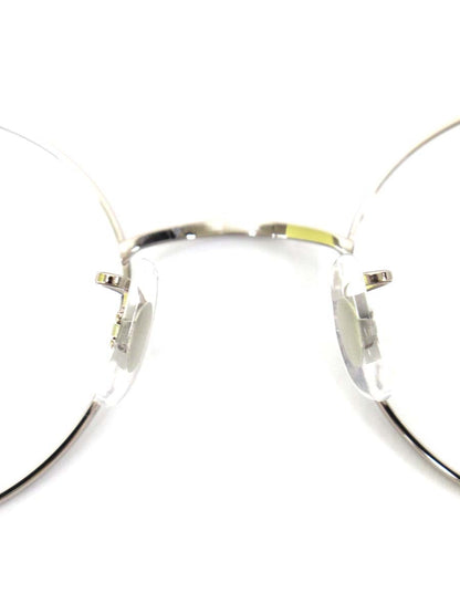 アンティミテ INE-1009 メガネ ピンクシルバー/クリーム INTIMITE BY EYEVAN アイヴァン メタルフレーム フルリム ラウンド ITFURR32GYD5