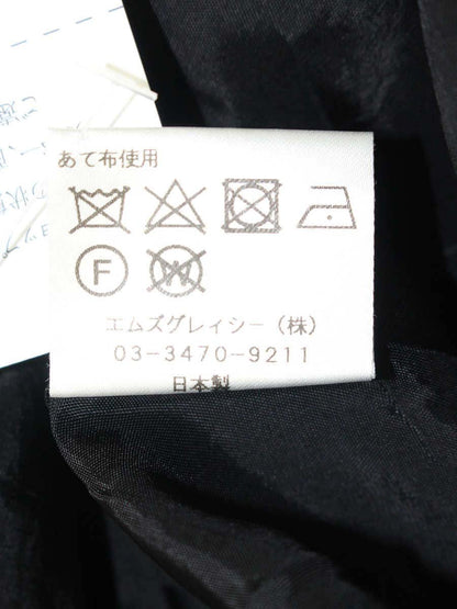 エムズグレイシー Asymmetry Skirt 917338 スカート 40 ブラック ITFDUY8HYRTW